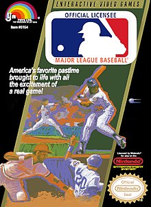 Original NES - Major League Baseball (Used)