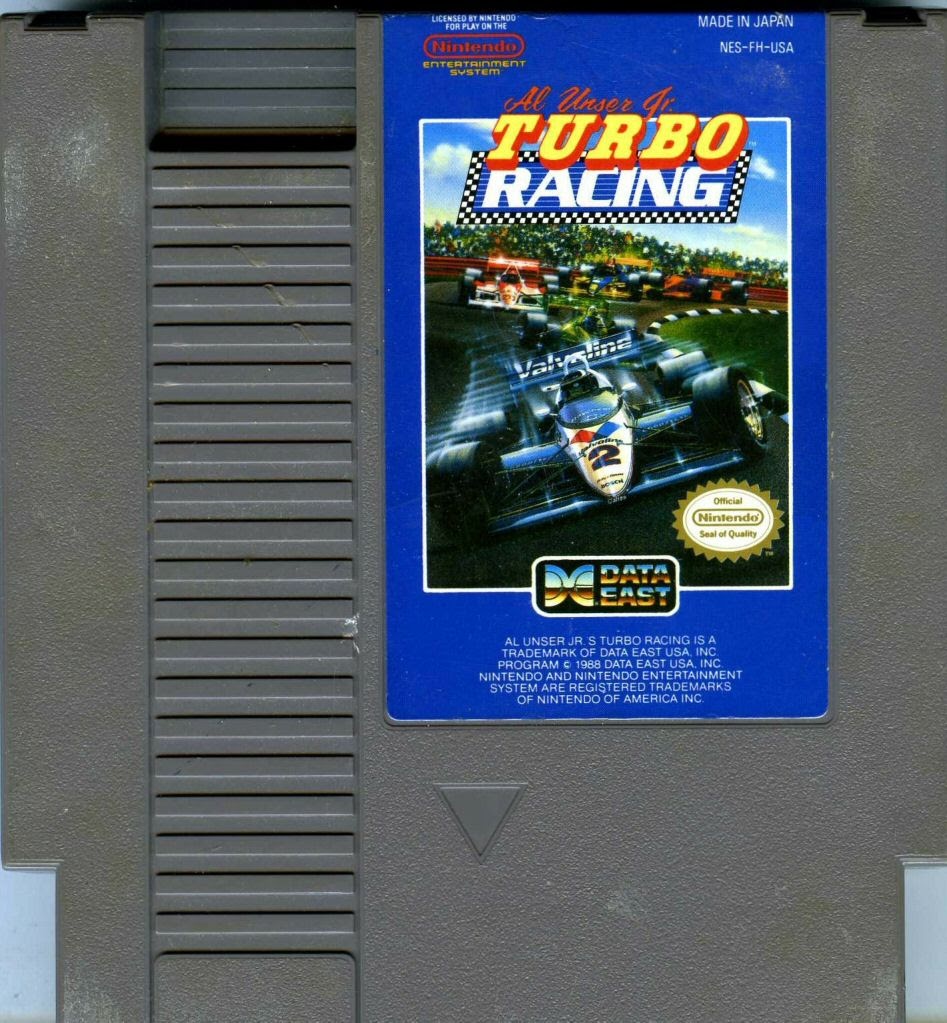 Original NES - Al Unser Turbo Racing (Used)