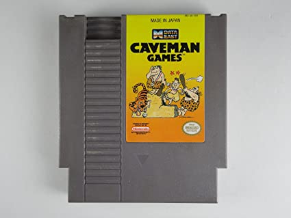 Original NES - Caveman Games (Used)