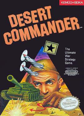 Original NES - Desert Commander (Used)