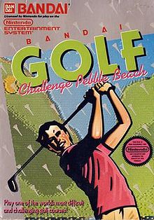 Original NES - Bandai Golf: Challenge Pebble Beach (Used)