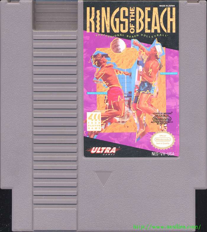 Original NES - Kings of the Beach (Used)