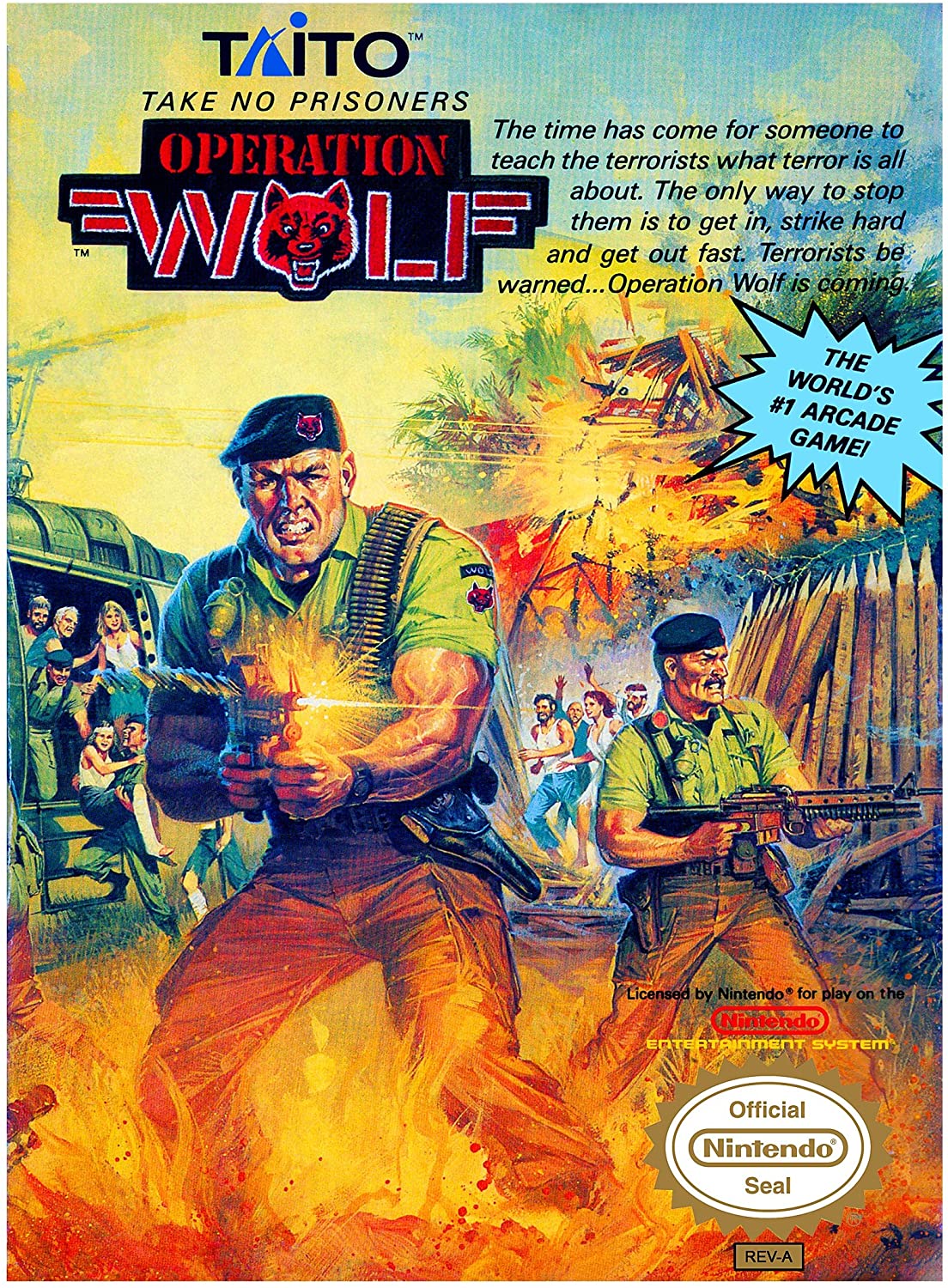 Original NES - Operation Wolf (Used)