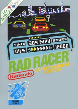 Original NES - Rad Racer (Used)