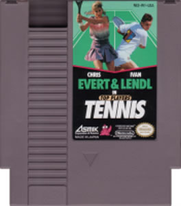Original NES - Top Player Tennis (Used)