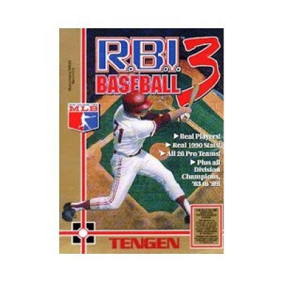 Original NES - R.B.I Baseball 3 (Used)