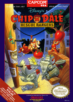 Original NES - Chip 'n Dale Rescue Rangers (Used)