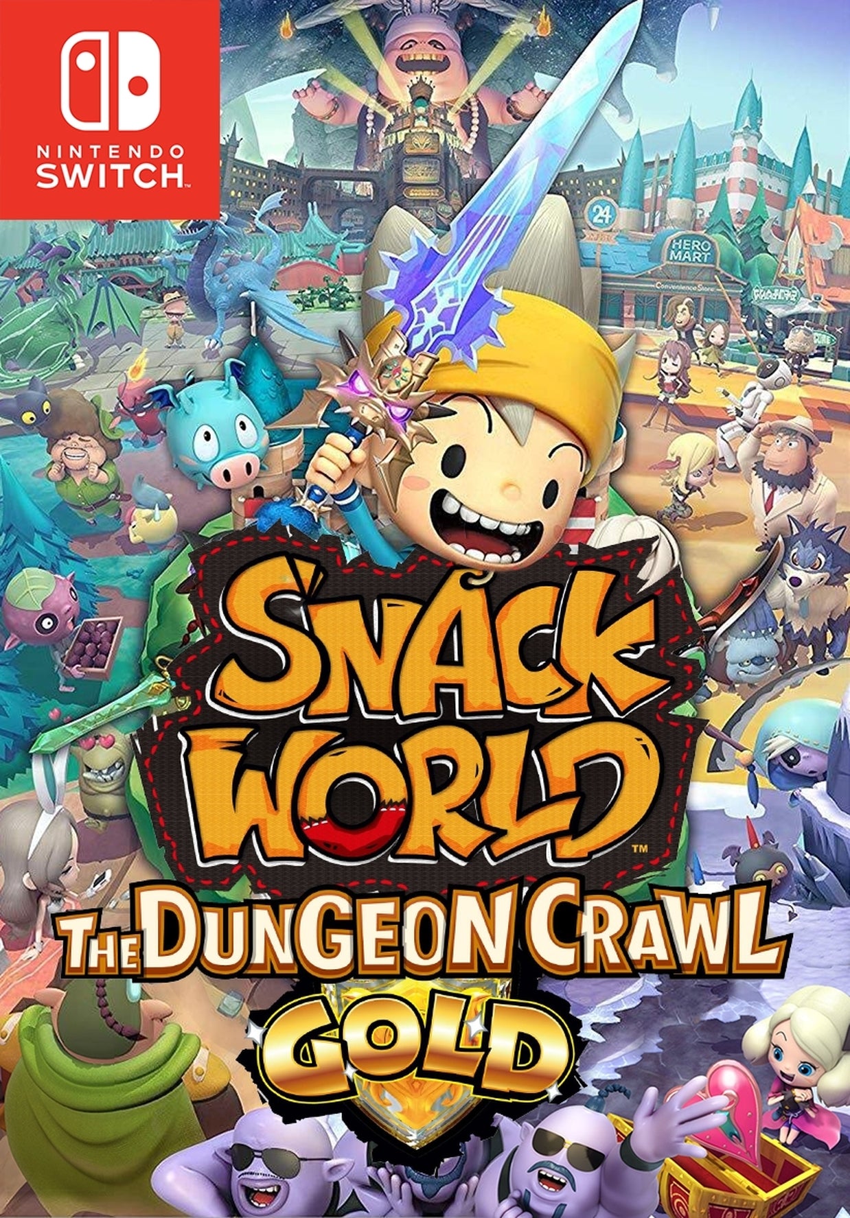 Nintendo Switch (Original) Snack World (Sealed)
