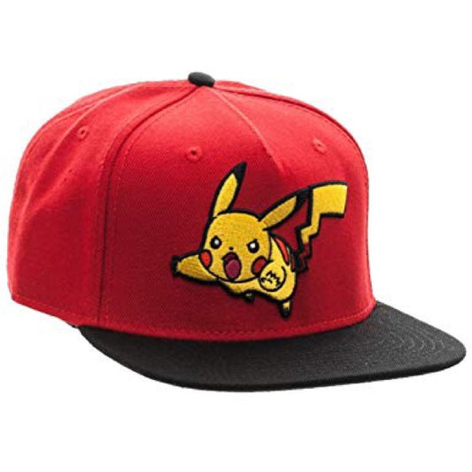 Pikachu Red Snapback Hat