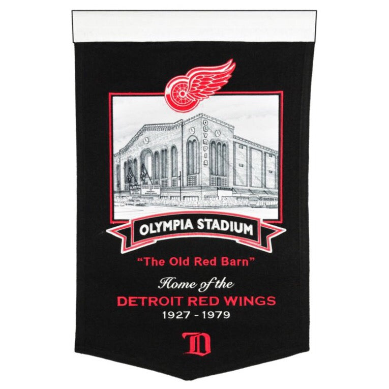 Detroit Red Wings: Olympia Stadium Banner