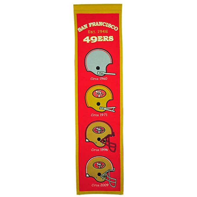 San Francisco 49ers Heritage Banner