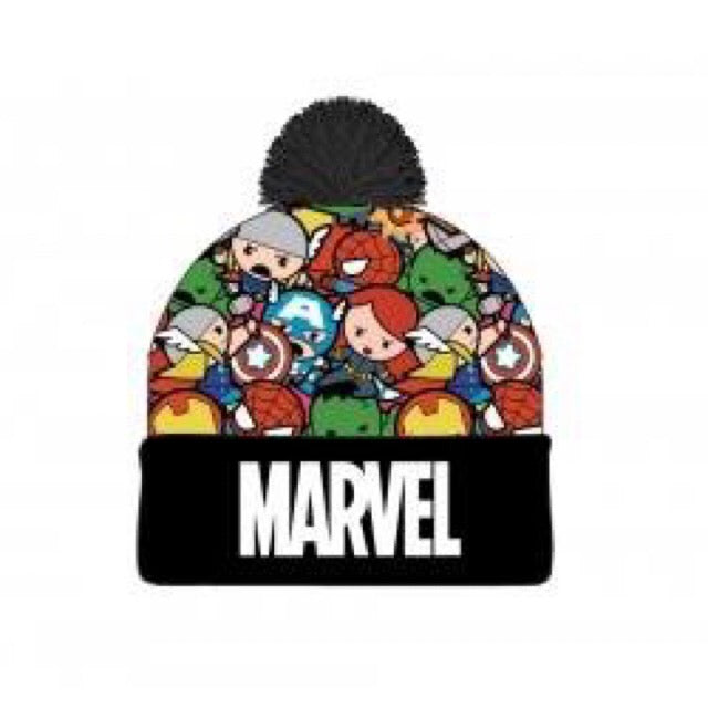 Marvel Characters Pom Toque