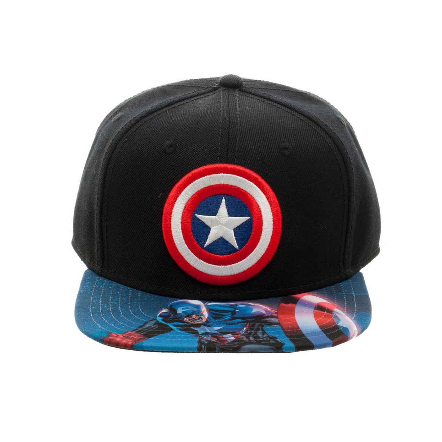 Captain America Shield Snapback Hat