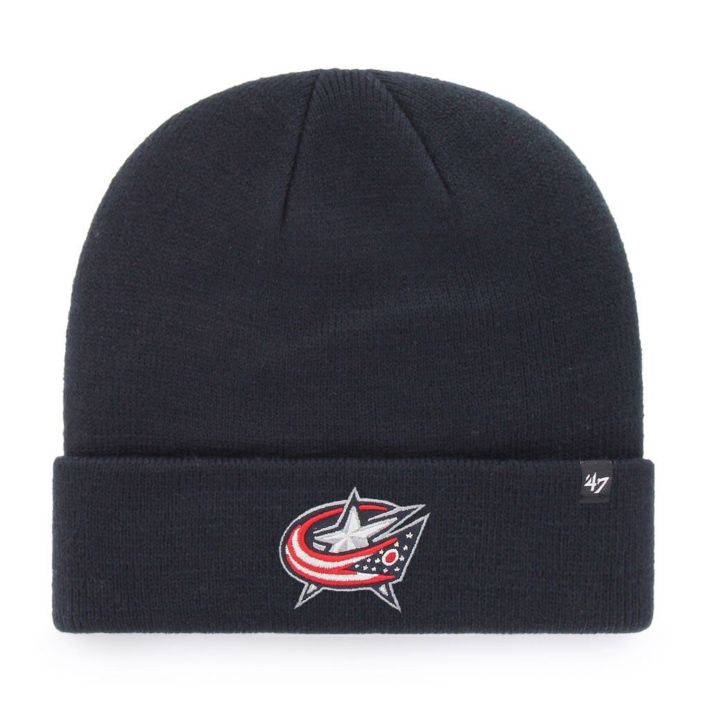 Raised Cuff Knit Toque Columbus Blue Jackets