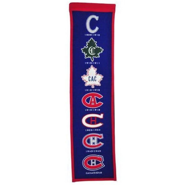 Montreal Canadiens Heritage Banner