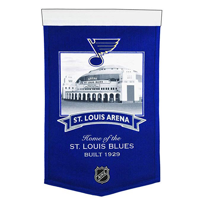 St. Louis Blues: St. Louis Arena Stadium Banner