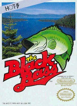 Original NES - The Black Bass (artridge only) (Used)