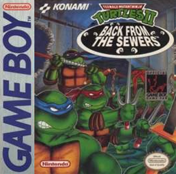 Original Gameboy Teenage Mutant Ninja Turtles 2: Back From the Sewers (Used)