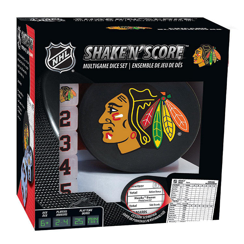 Board Game - Shake N' Score: Chicago Blackhawks