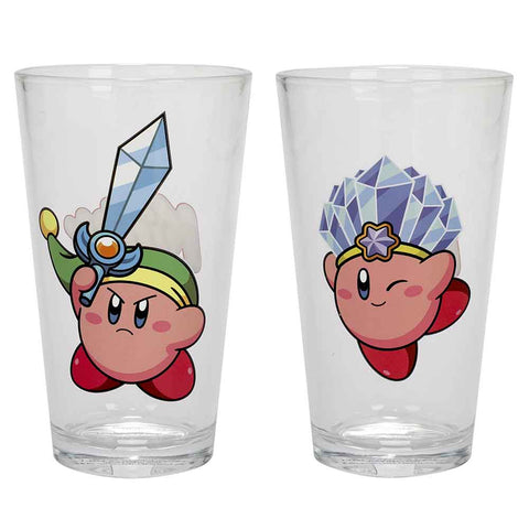 Kirby "Abilities" 16 oz. Glass Set (2 Pack)