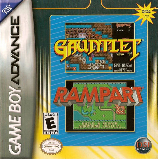 Gameboy Advance - Compilation Gauntlet and Rampart (Used) (In Box)