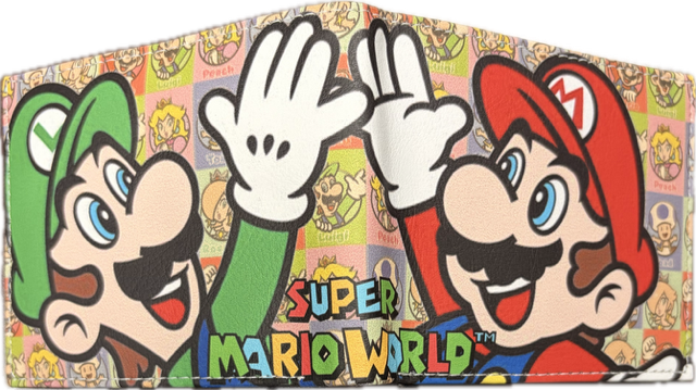 Super Mario Bros. - Super Mario World Bifold Wallet