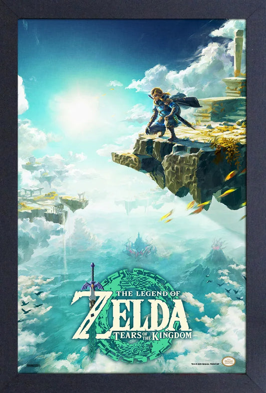 Zelda: Tears of the Kingdom Cover Framed Print