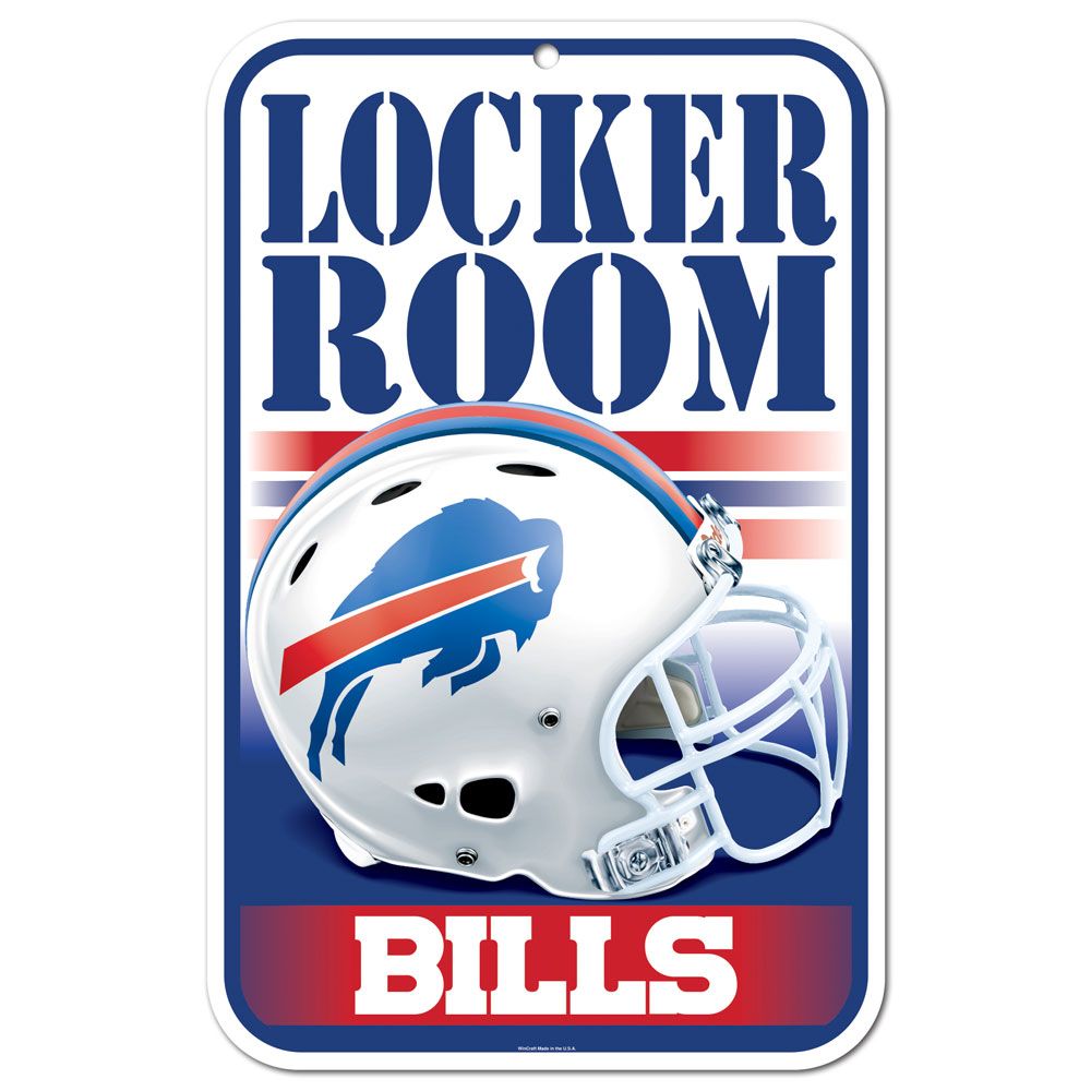 Buffalo Bills Locker Room Sign