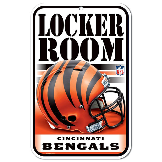 Cincinnati Bengals Locker Room Sign