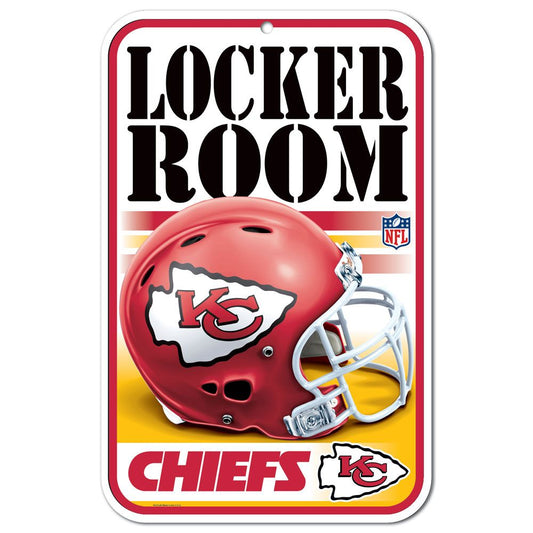 Kansas City Chiefs Locker Room Sign