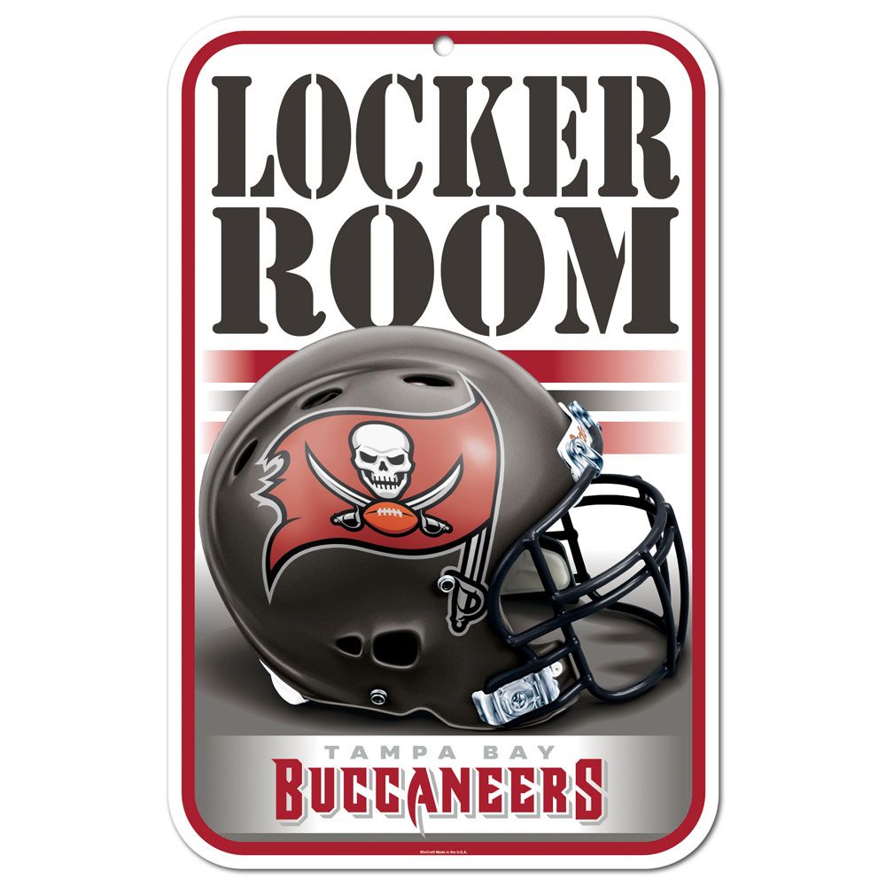 Tampa Bay Buccaneers Locker Room Sign