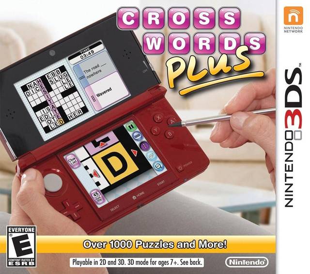 3DS Cross Words Plus (Used)