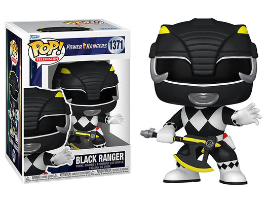 Television: Power Rangers: Black Ranger POP! #1371