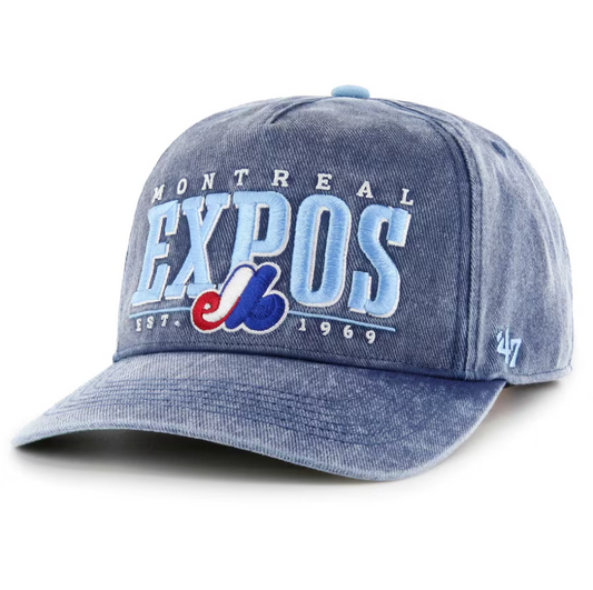 '47 Hitch: Montreal Expos Denim Fontana Hat