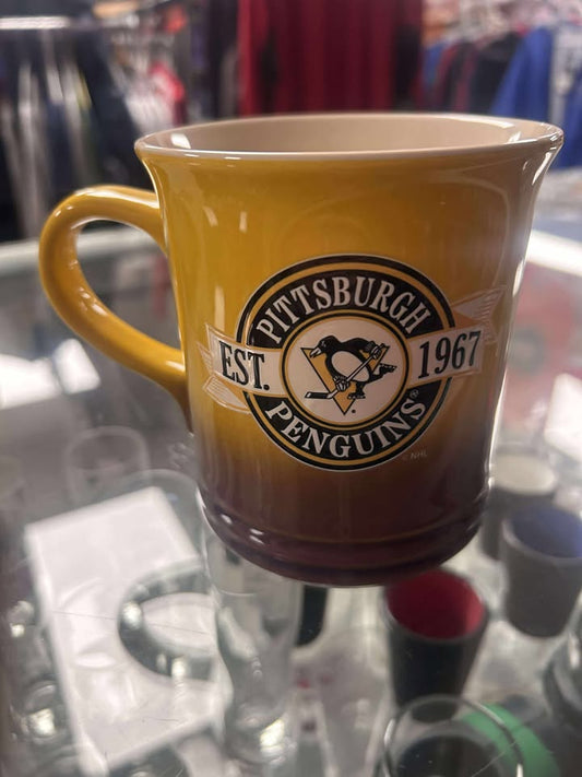 Mug - Stoneware NHL: Pittsburgh Penguins (Yellow)