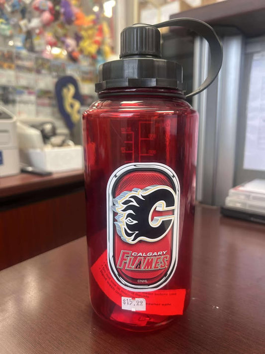 Water Bottle - Glacier NHL: Calgary Flames
