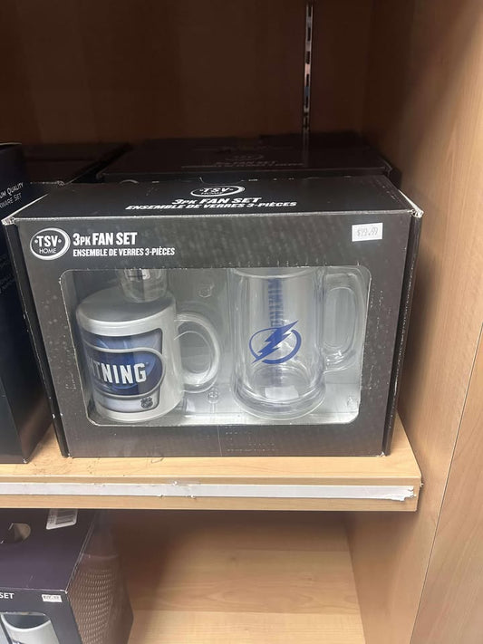3 Pack Fan Set - NHL: Tampa Bay Lightning