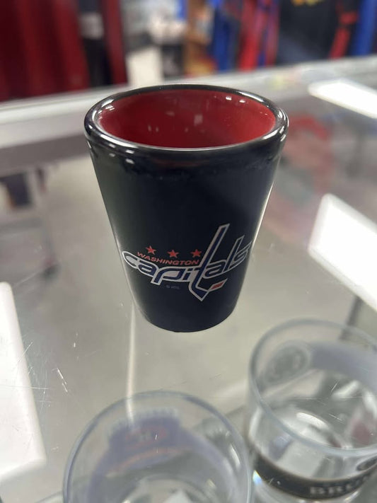 Shot Glass - Two Toned NHL: Washington Capitals