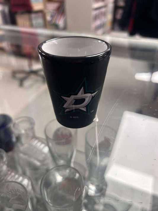 Shot Glass - Two Toned NHL: Dallas Stars