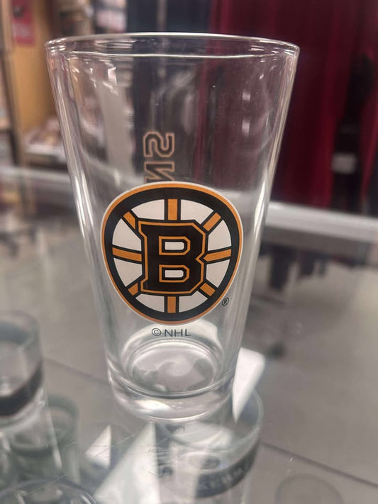 Glass - Logo Glass NHL: Boston Bruins
