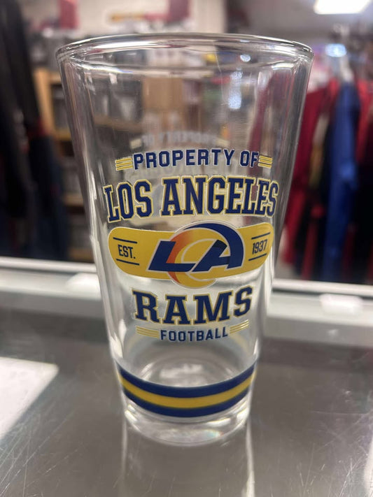 Glass - Mixing Glass NFL: Los Angeles Rams
