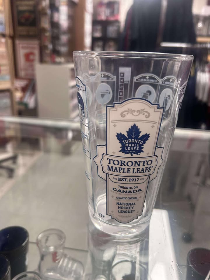 Glass - Bartending Mixing Glass NHL: Toronto Maple Leafs