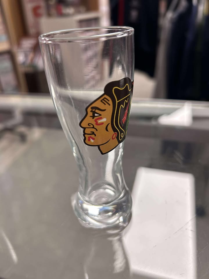 Shot Glass - Pilsner NHL: Chicago Blackhawks