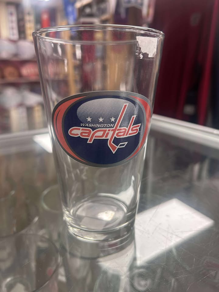 Glass - Puck Glass NHL: Washington Capitals