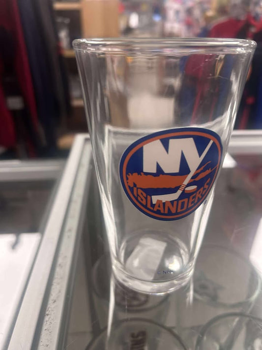 Glass - Logo Glass NHL: New York Islanders