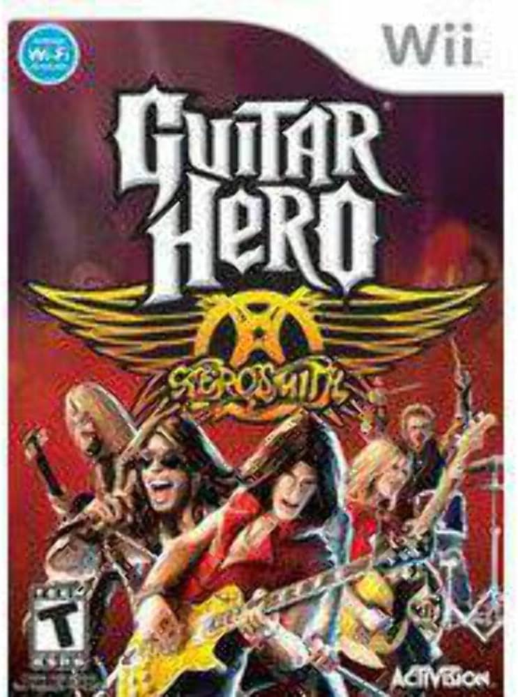 Wii - Guitar Hero: Aerosmith - NEW