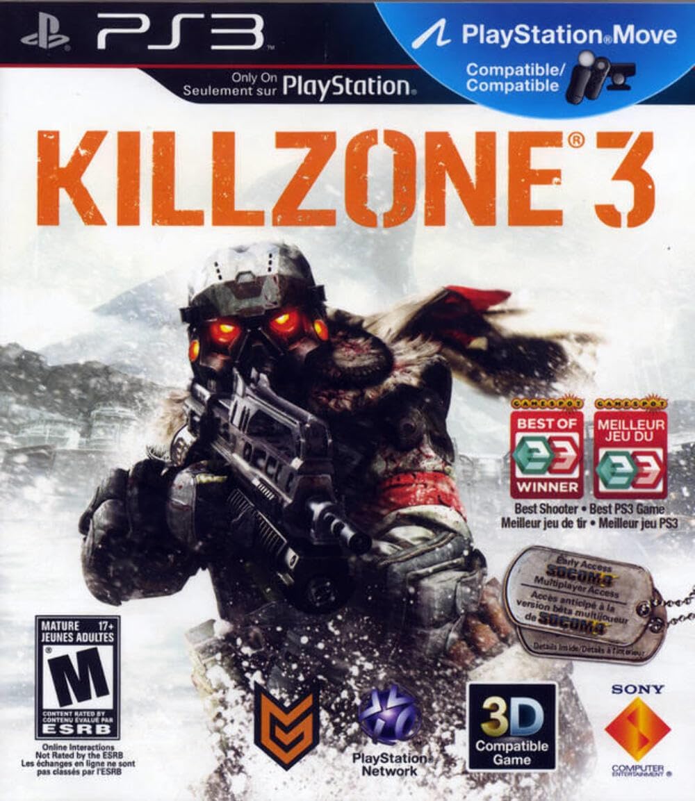 PS3 - Killzone 3 (Sealed)