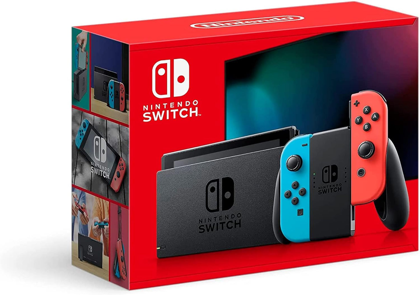 Nintendo Switch: Neon Red/Neon Blue (New Box)