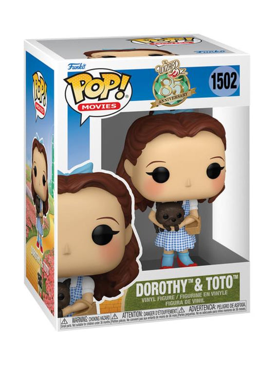 Movies: The Wizard of Oz 85th Anniversary: Dorothy & Toto POP! #1502