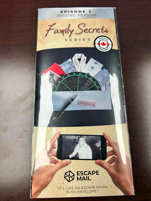 Escape Room in an Envelope- Escape Mail: Family Secrets